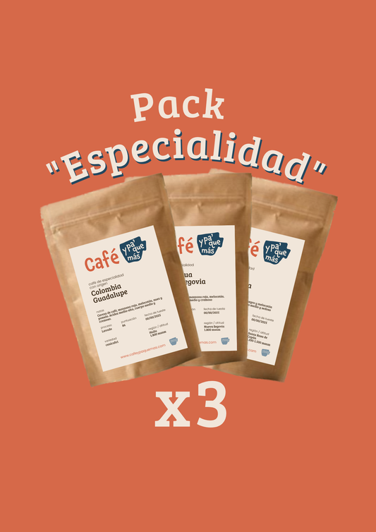 Pack "especialidad”