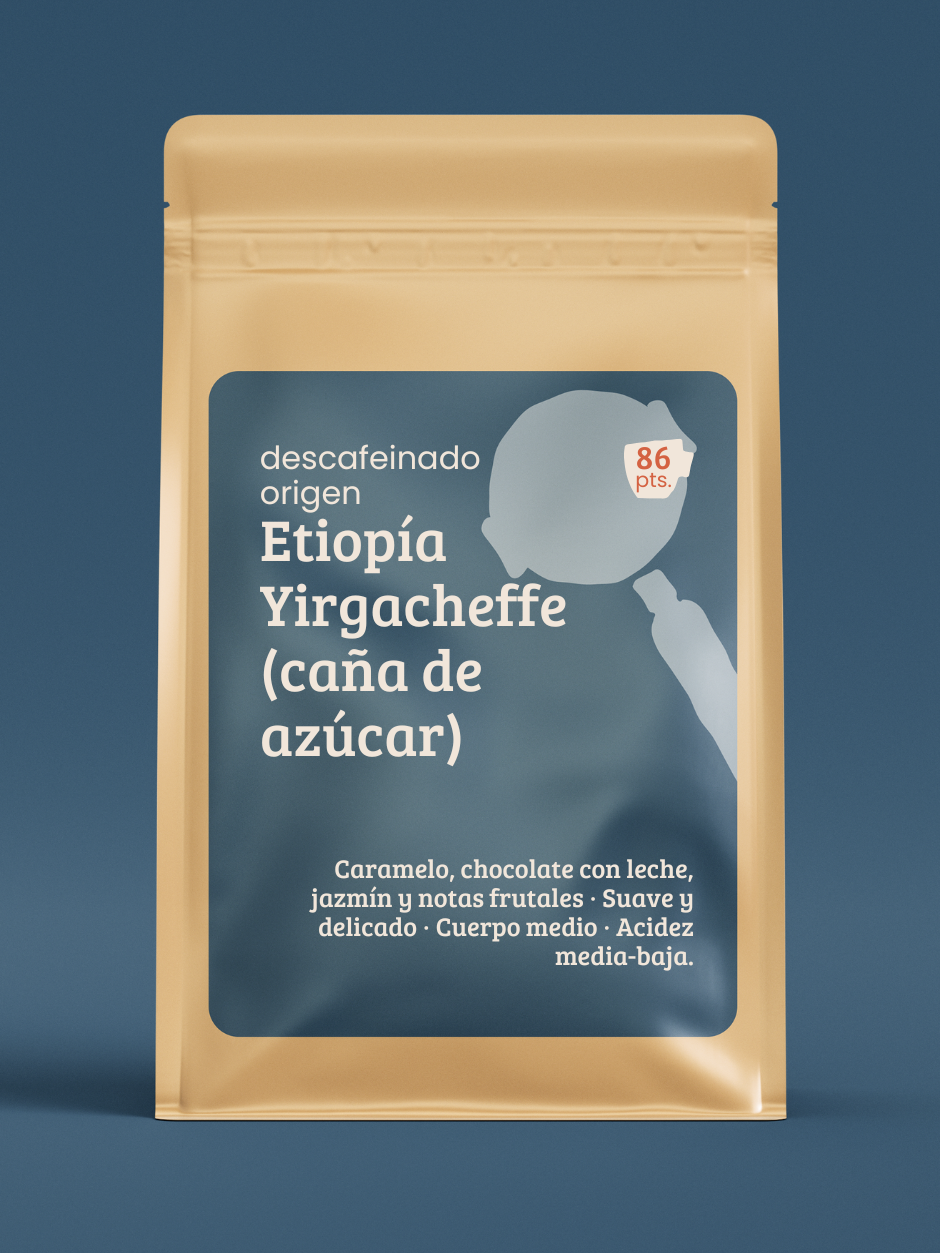 Etiopía Yirgacheffe Banko Gotiti Descafeinado