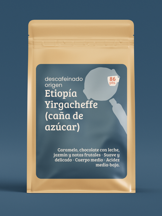 Etiopía Yirgacheffe Banko Gotiti Descafeinado