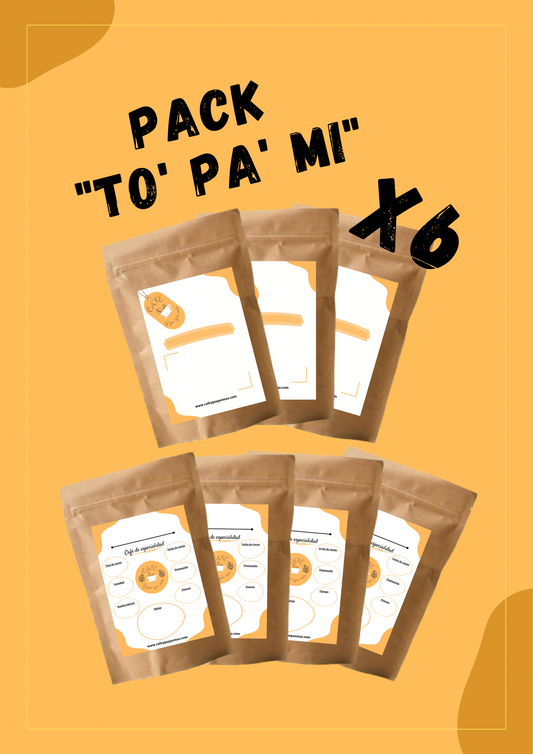 Pack  "to' pa' mi”